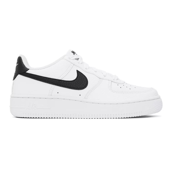 Kids White Air Force 1 LE Big Kids Sneakers - Picture 3 of 4